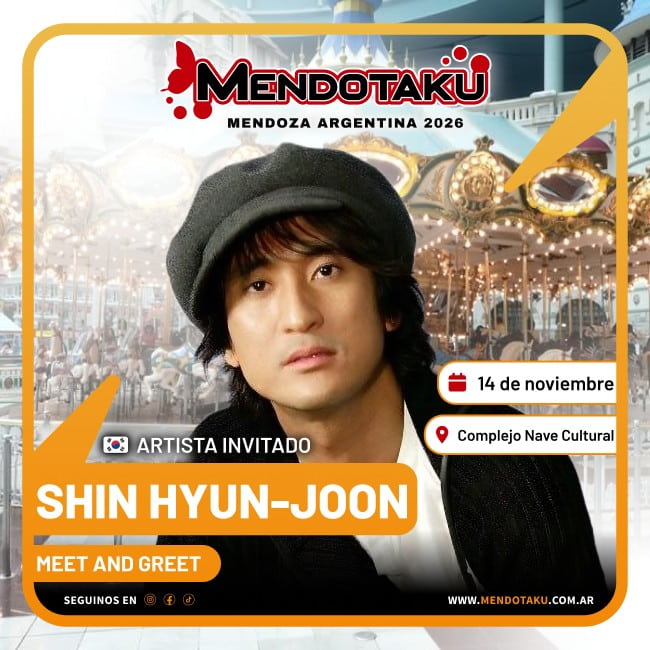 SHIN HYUN JOON EN MENDOTAKU 2026 MEET & GREET