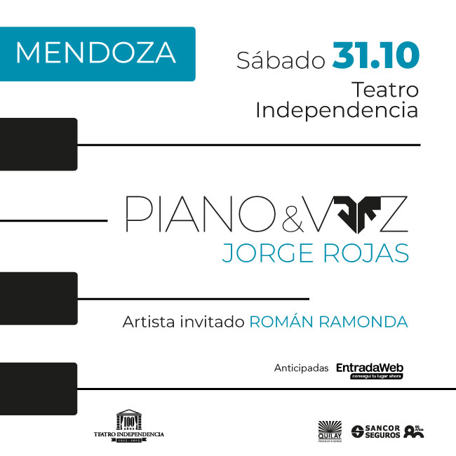 JORGE ROJAS PIANO Y VOZ