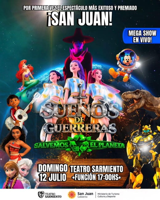 SUEÑOS DE GUERRERAS SALVEMOS EL PLANETA San Juan