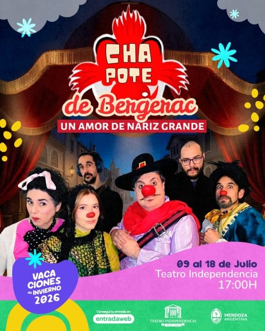 CHAPOTE DE BERGERAC... LA NARIZ ROJA DEL AMOR VACACIONES DE INVIERNO 2026