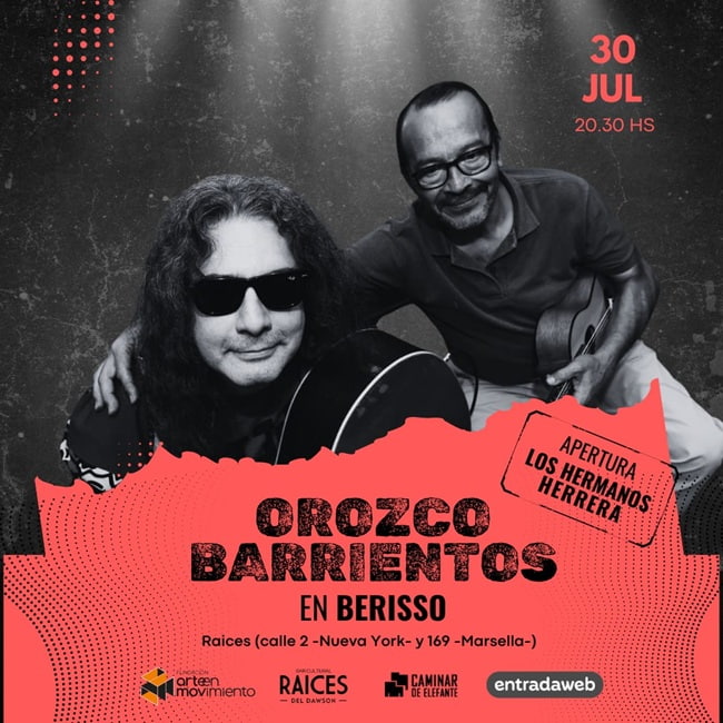 OROZCO BARRIENTOS TOUR 2026 | BERISSO