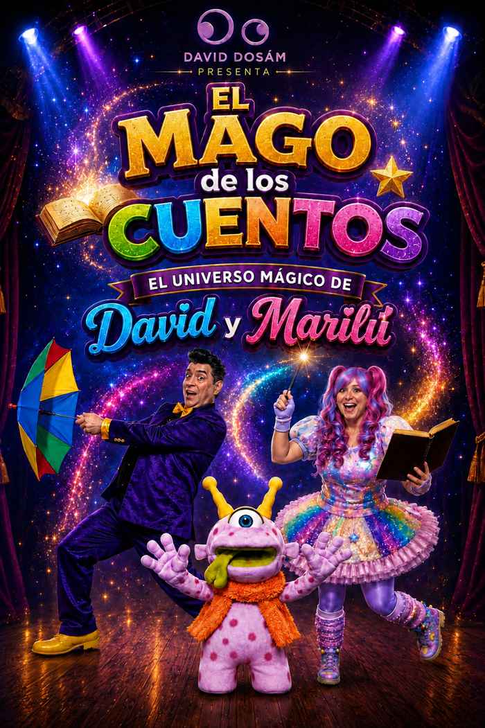 EL MAGO DE LOS CUENTOS el universo mágico de David y Marilú