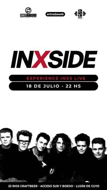 INXSIDE Experience INXS Live en 23 RIOS CRAFT BEER