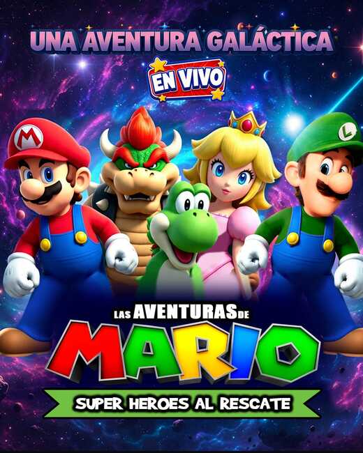 LAS AVENTURAS DE MARIO SUPER HEROES AL RESCATE Casilda, Santa Fe