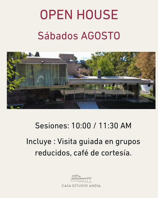 OPEN HOUSE Casa Estudio Andia