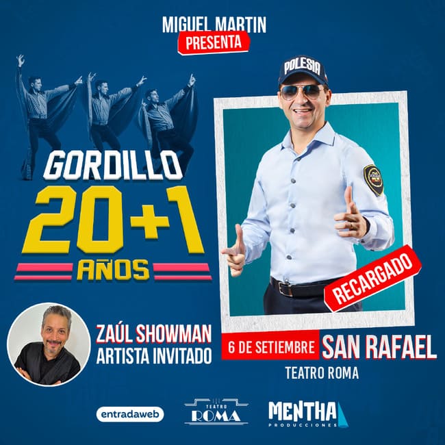 GORDILLO 20 AÑOS + 1 San Rafael