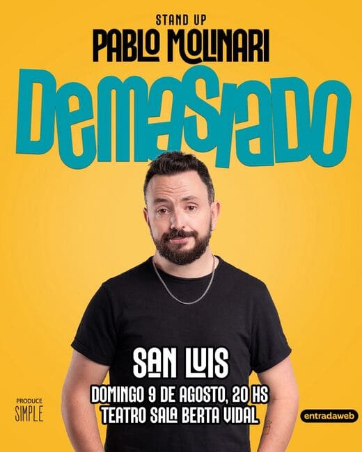 PABLO MOLINARI presenta DEMASIADO