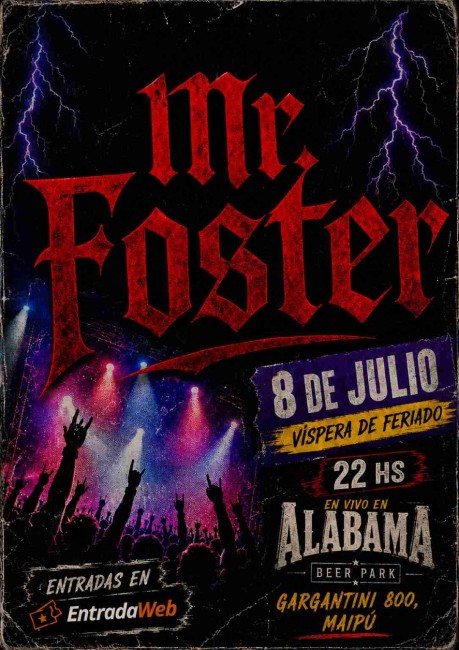 MR FOSTER EN VIVO en ALABAMA BEER PARK