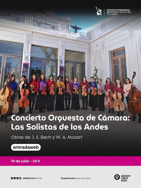 CONCIERTO ORQUESTA DE CAMARA DE MUJERES: LAS SOLISTAS DE LOS ANDES