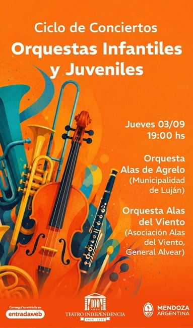 CICLO ORQUESTAS INFANTILES Y JUVENILES Orquesta Alas de Agrelo y Orquesta Alas del Viento