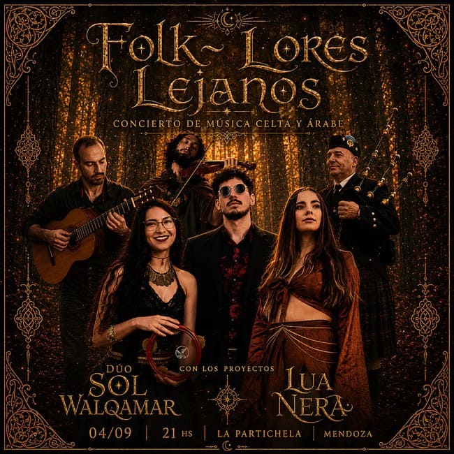 FOLKLORES LEJANOS SOL WALQAMAR Y LUA NERA