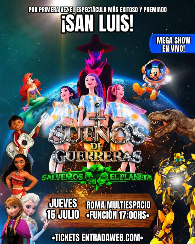 SUEÑOS DE GUERRERAS SALVEMOS EL PLANETA San Luis