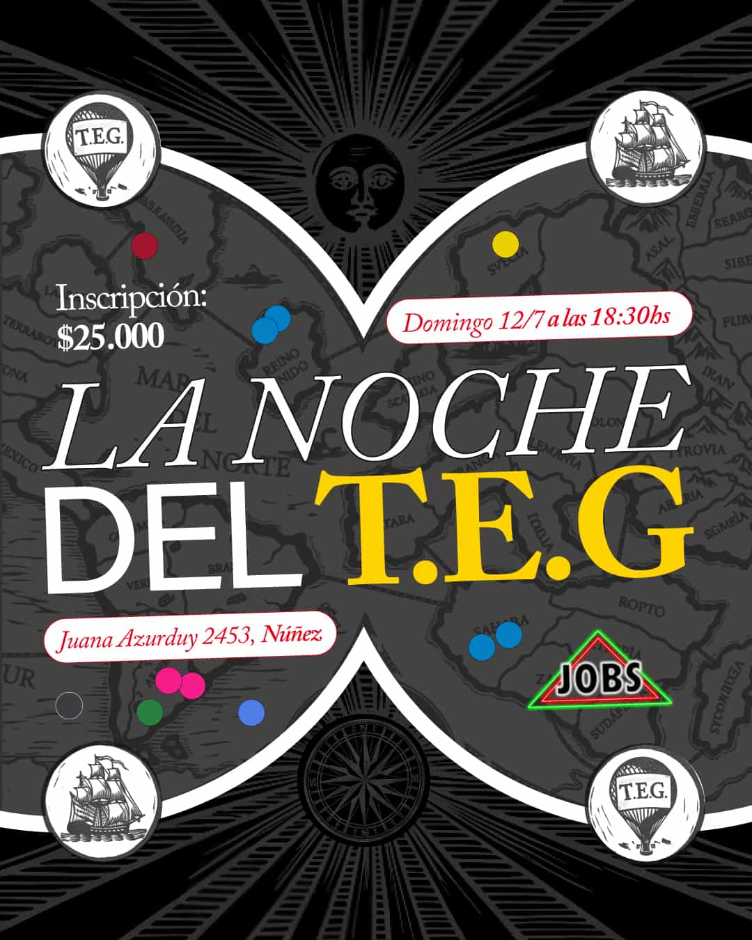 La Noche del TEG en Jobs Núñez