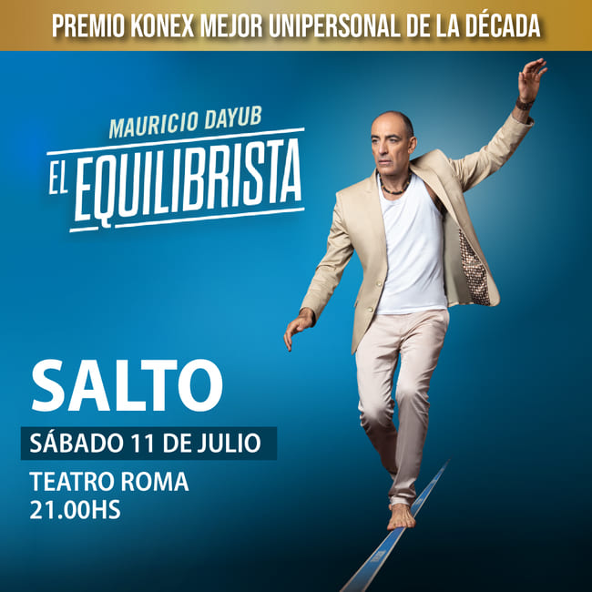 MAURICIO DAYUB presenta EL EQUILIBRISTA Salto