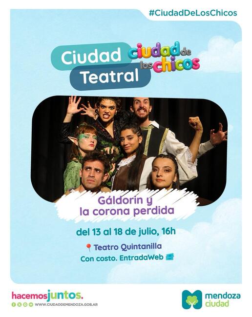 GALDORIN Y LA CORONA PERDIDA Ciudad de los Chicos 2026