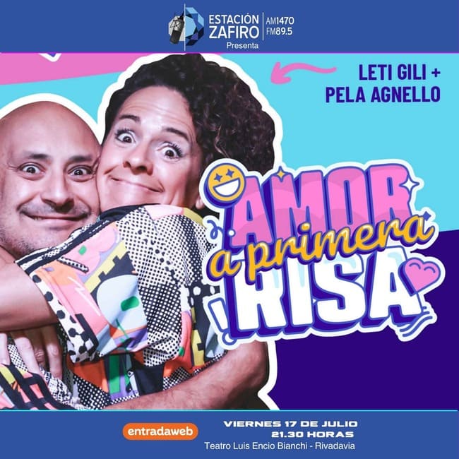 LETI GILI Y PELA AGNELLO presentan AMOR A PRIMERA RISA